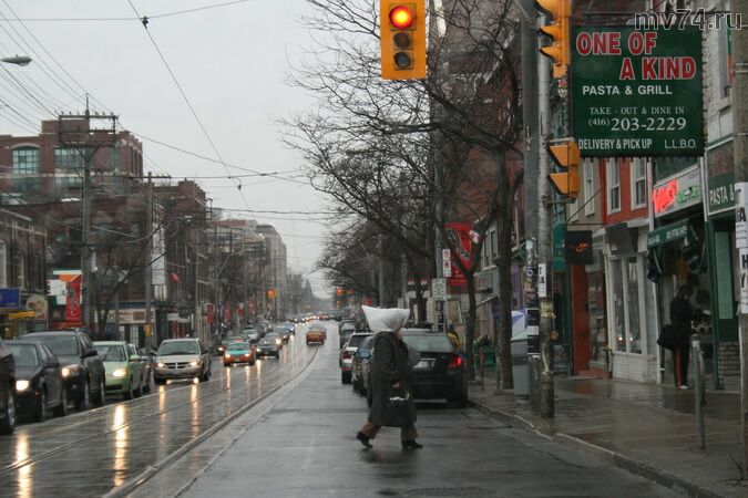 Дождь в Торонто